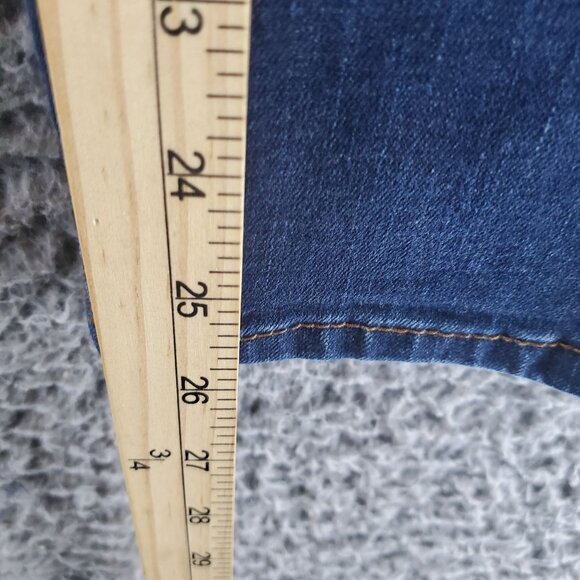 Lane Bryant Jeans Womens 24 Short Plus Blue Straight Tighter Tummy Technology - Picture 8 of 11